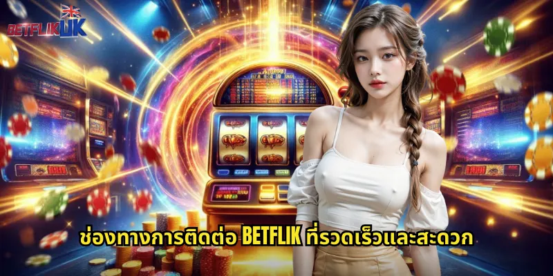 ติดต่อ Betflik ง่ายนิดเดียว: ทีมงานพร้อมให้บริการตลอด 24/7 1 ช่องทางการติดต่อ Betflik ที่รวดเร็วและสะดวก