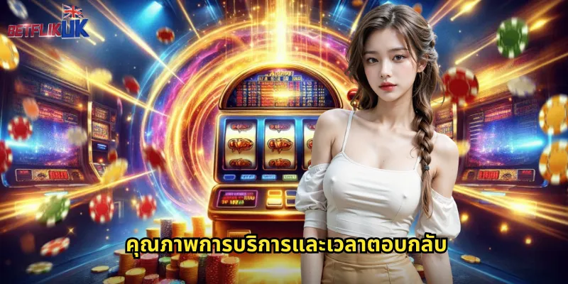 ติดต่อ Betflik ง่ายนิดเดียว: ทีมงานพร้อมให้บริการตลอด 24/7 2 คุณภาพการบริการและเวลาตอบกลับ